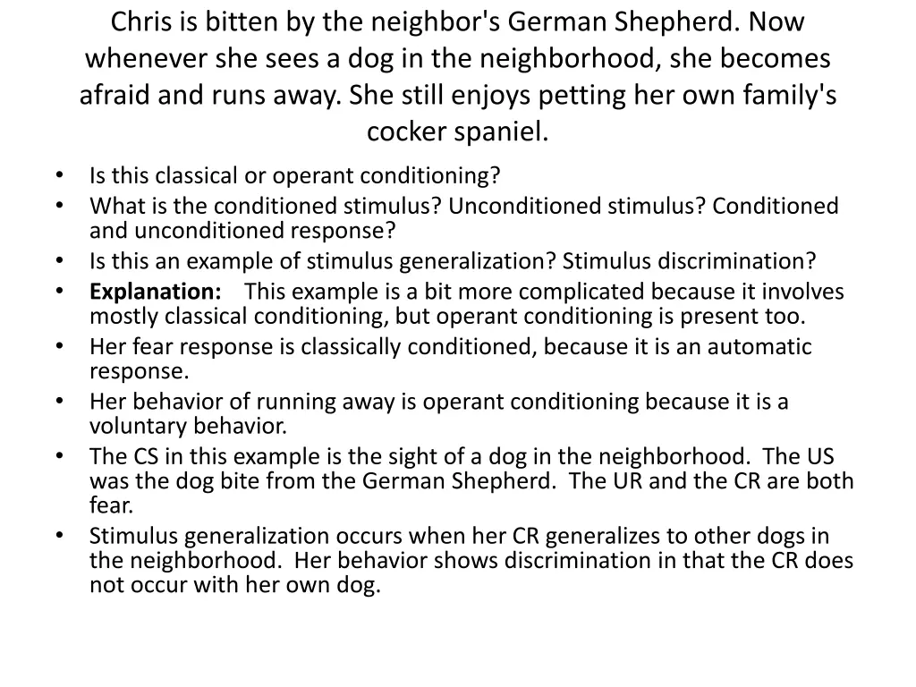 chris is bitten by the neighbor s german shepherd