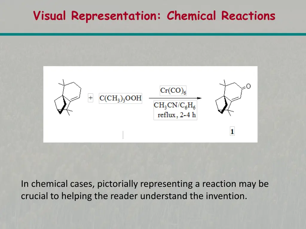 visual representation chemical reactions