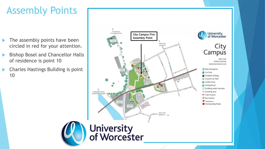 assembly points