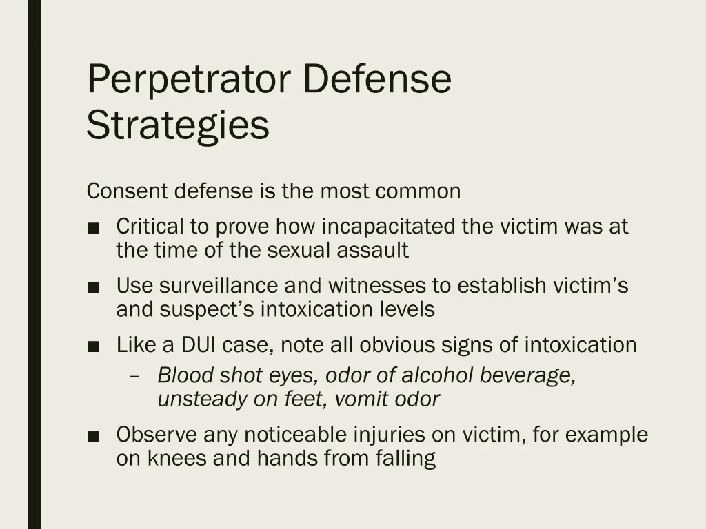 perpetrator defense strategies 2