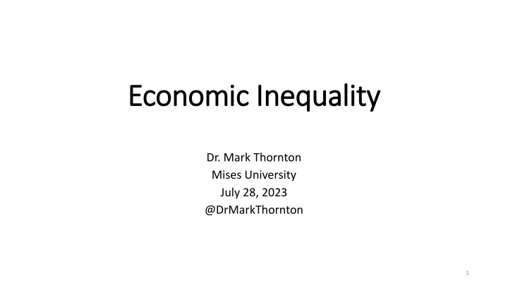 economic inequality economic inequality