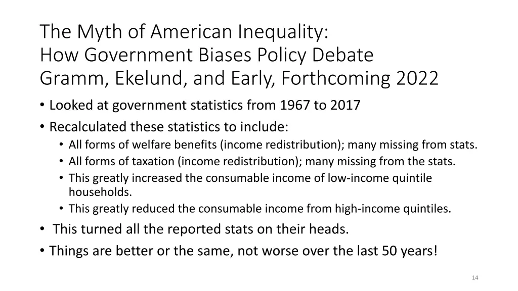 the myth of american inequality how government