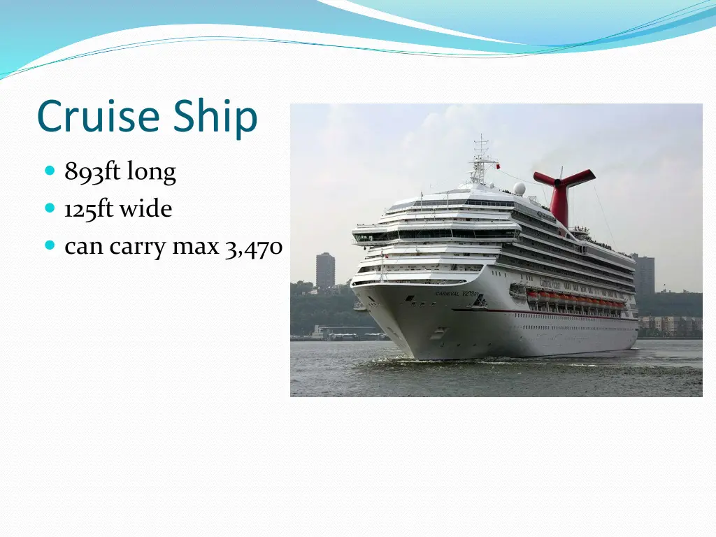 cruise ship