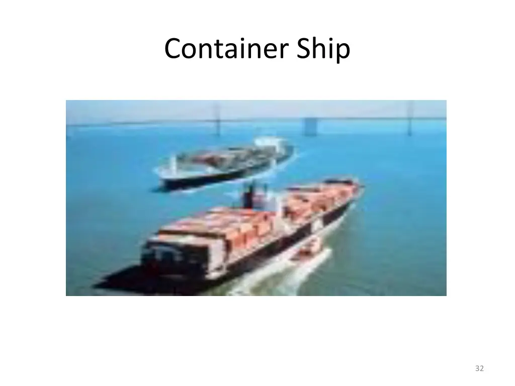 container ship