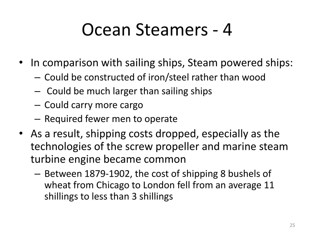 ocean steamers 4