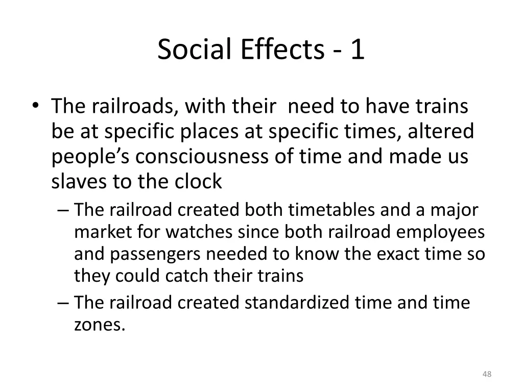 social effects 1