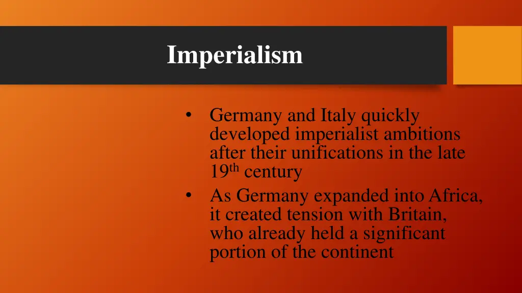 imperialism