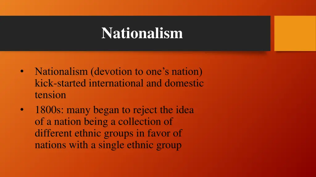 nationalism