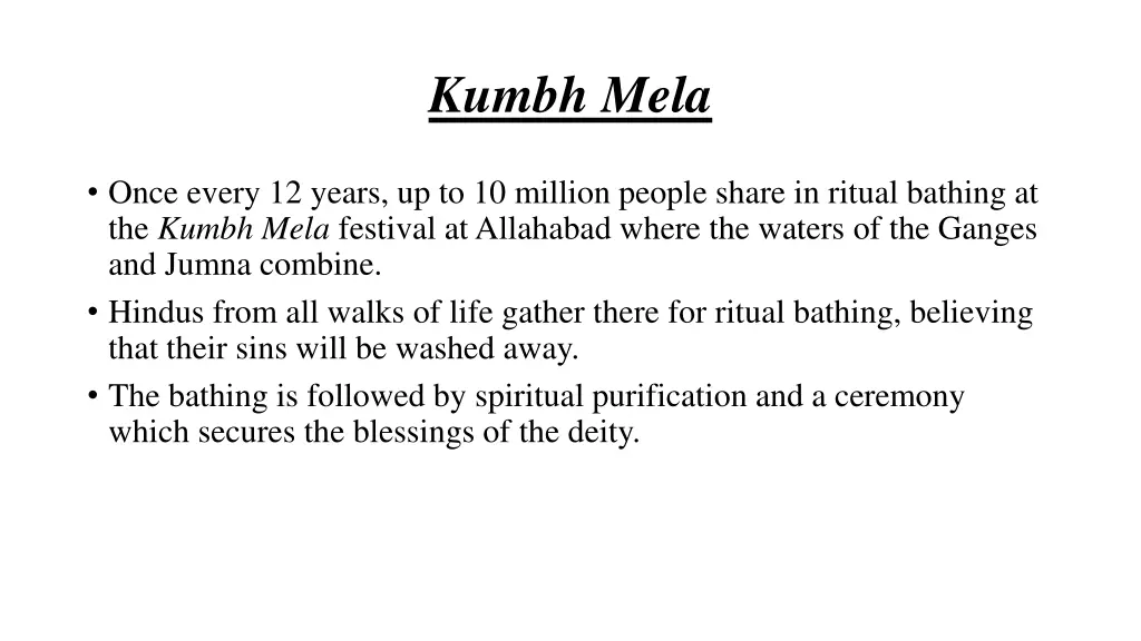 kumbh mela