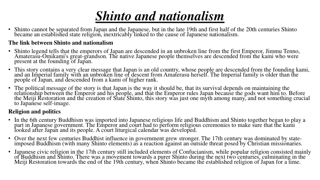 shinto and nationalism