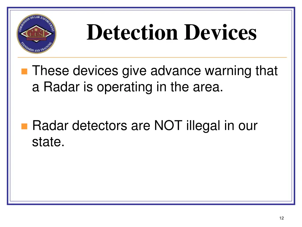 detection devices