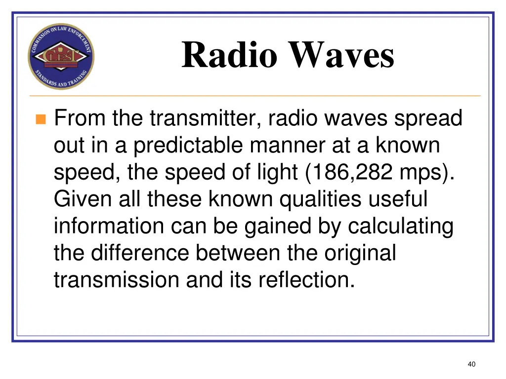 radio waves