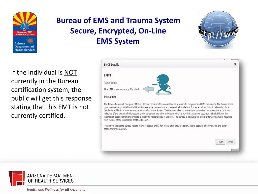 bureau of ems and trauma system secure encrypted 10