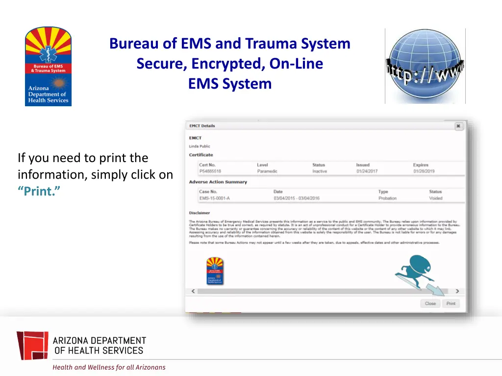 bureau of ems and trauma system secure encrypted 11