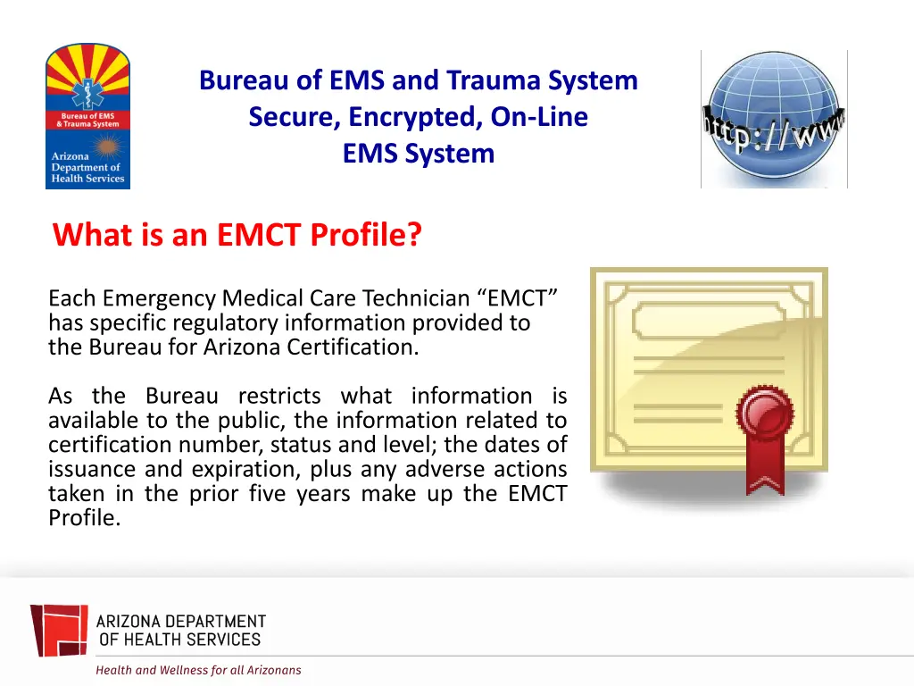 bureau of ems and trauma system secure encrypted 3