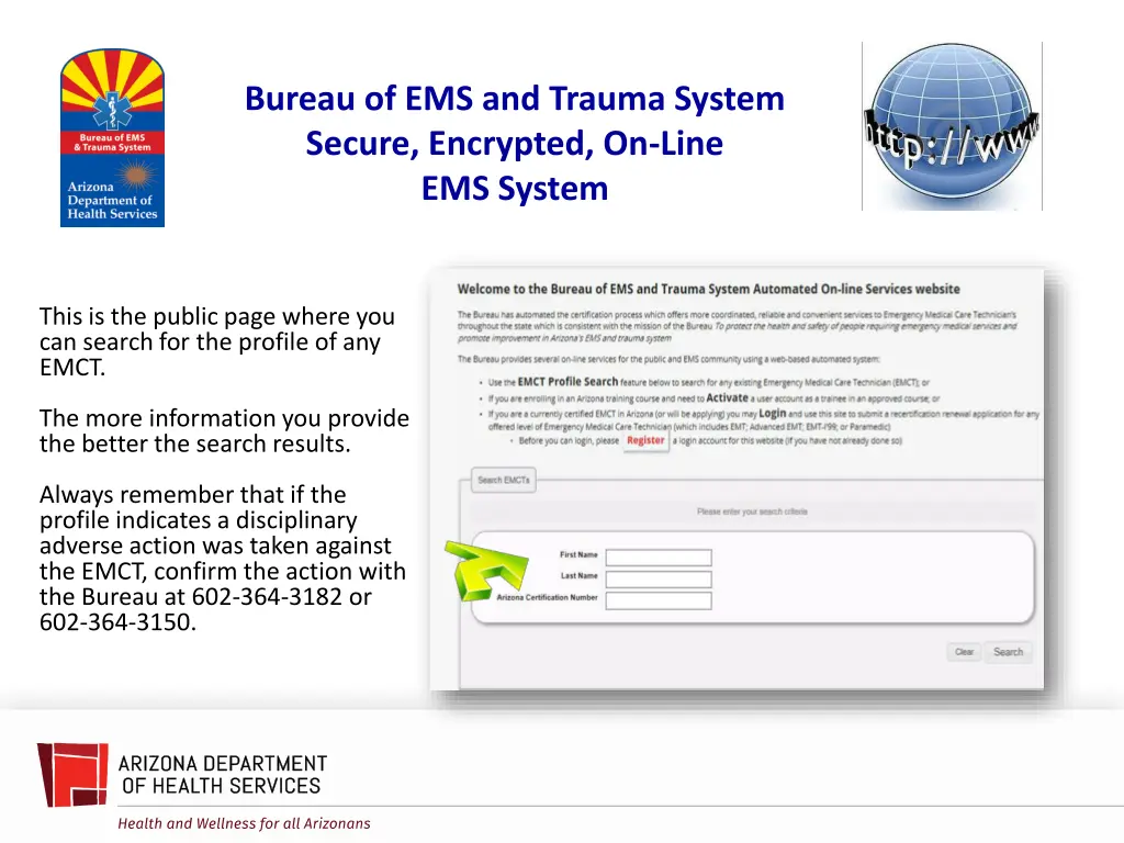 bureau of ems and trauma system secure encrypted 5