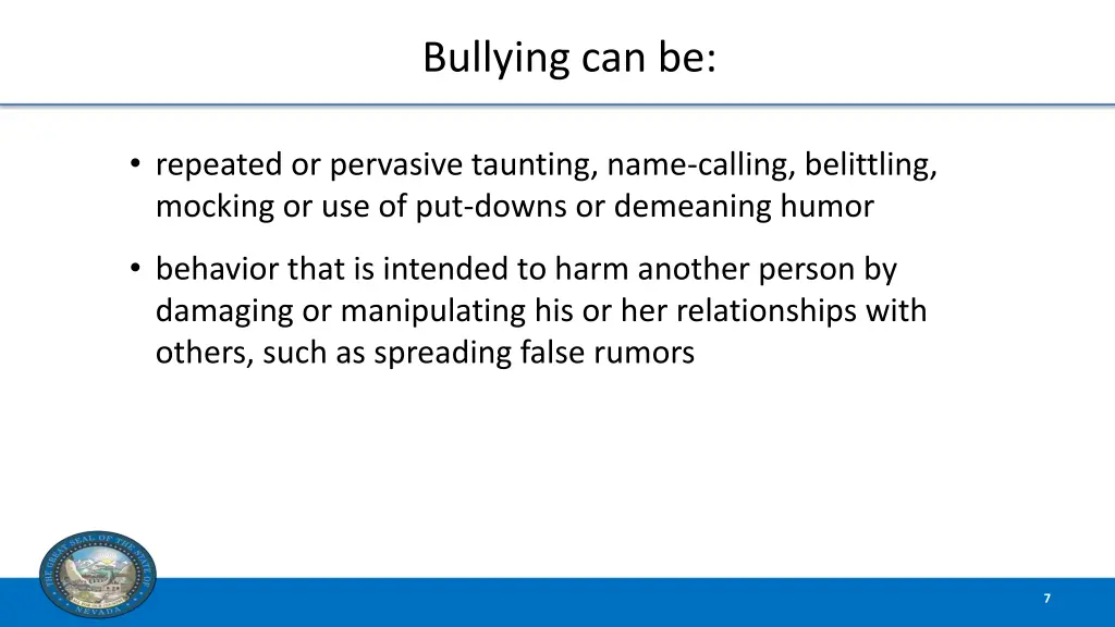 bullying can be 2