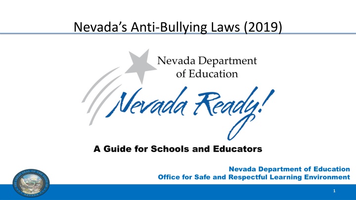 nevada s anti bullying laws 2019