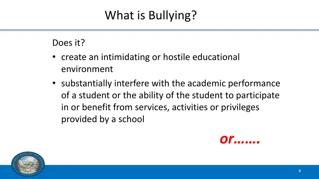 what is bullying 21