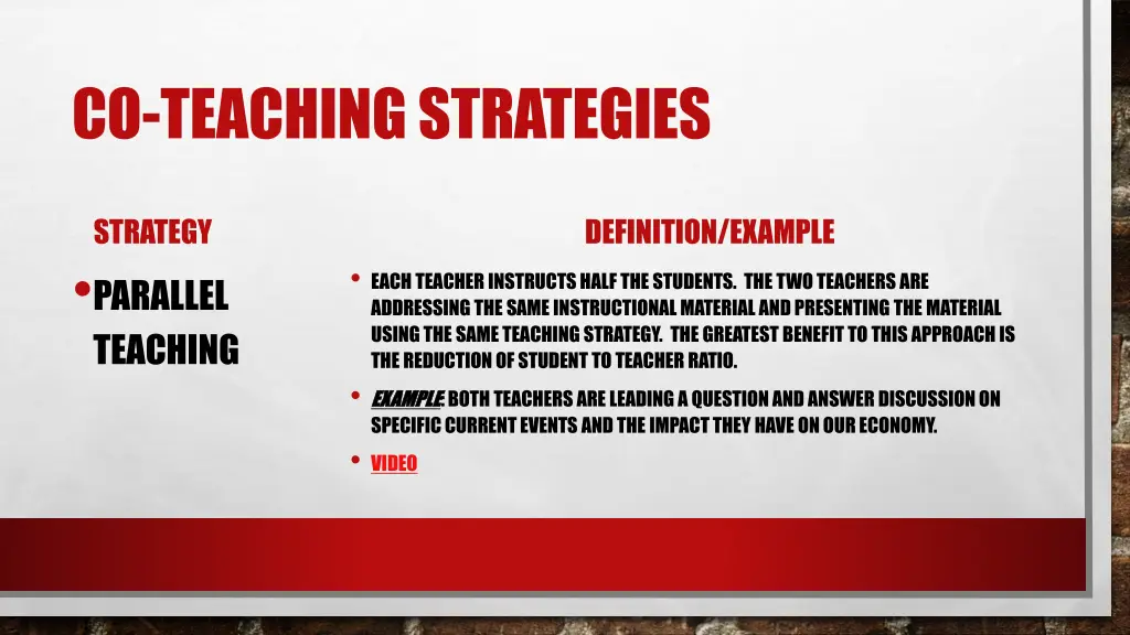 co teaching strategies 3