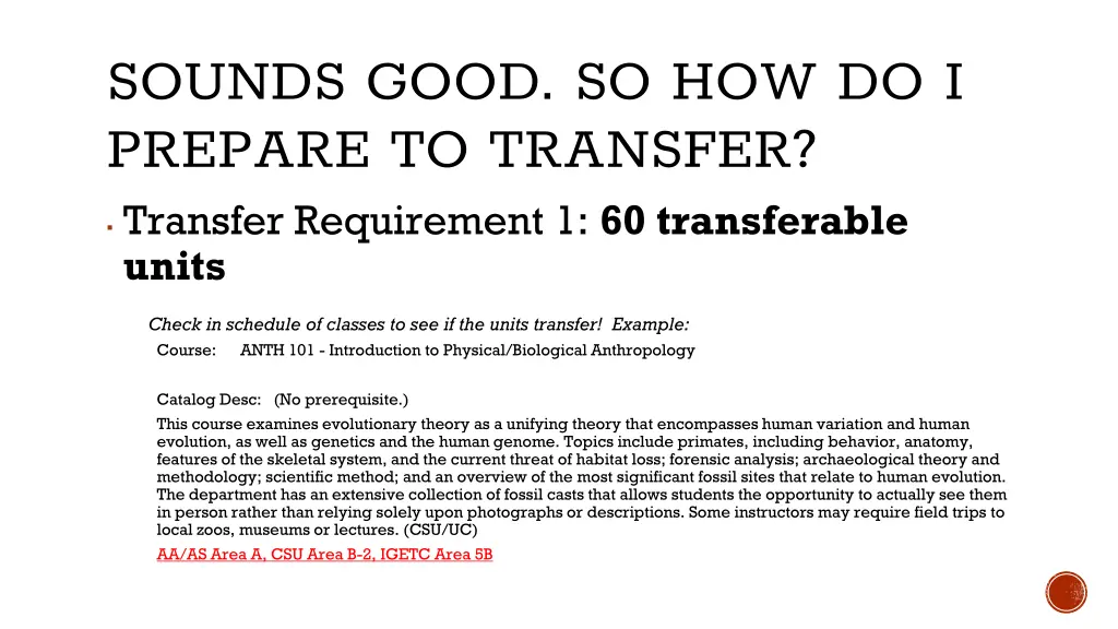 sounds good so how do i prepare to transfer