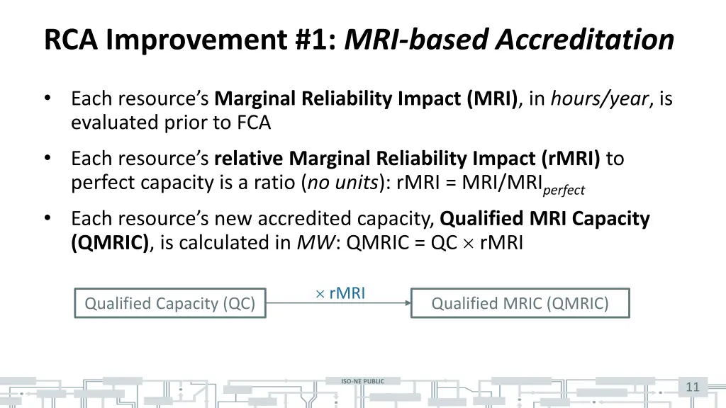 rca improvement 1 mri based accreditation