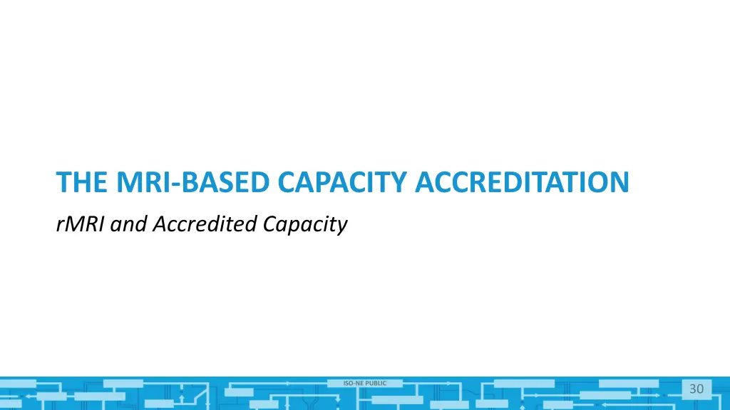 the mri based capacity accreditation