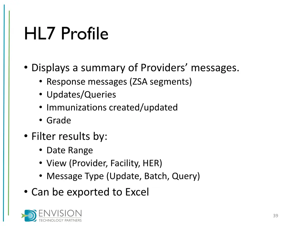 hl7 profile