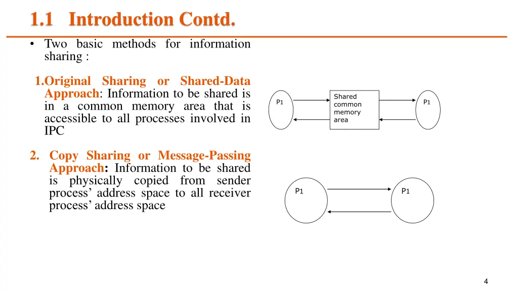 1 1 introduction contd two basic methods