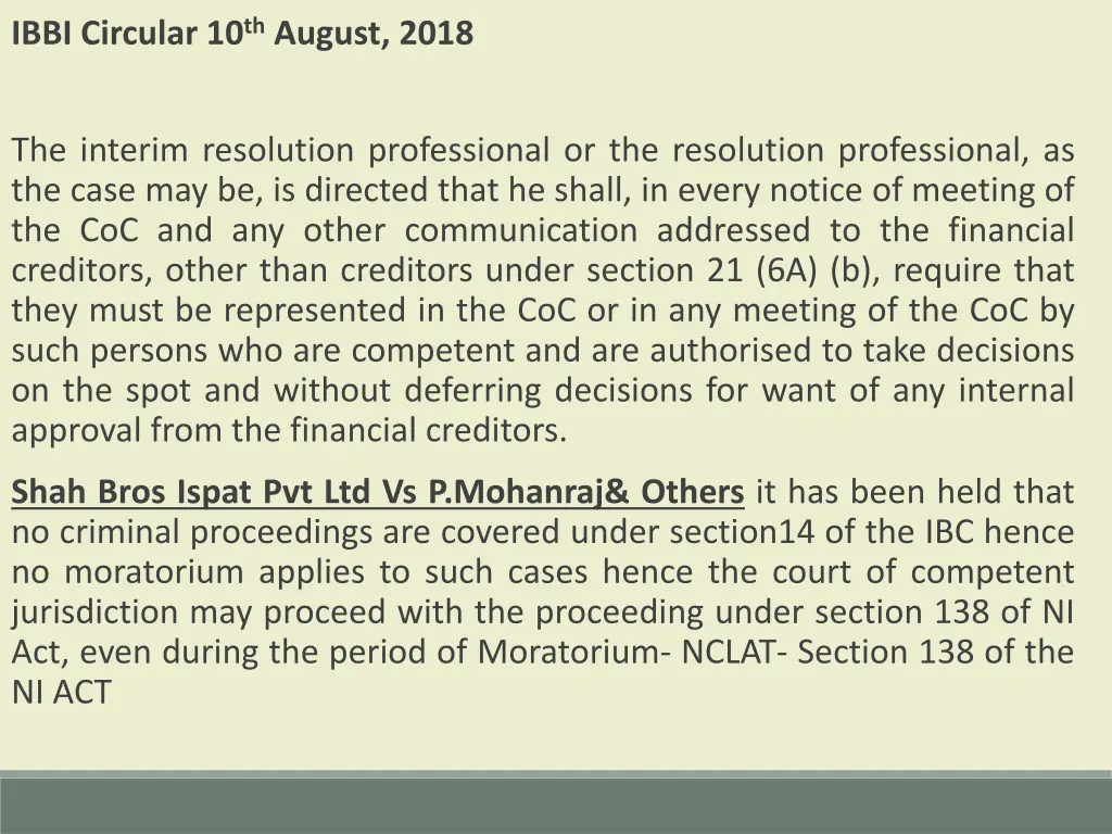 ibbi circular 10 th august 2018