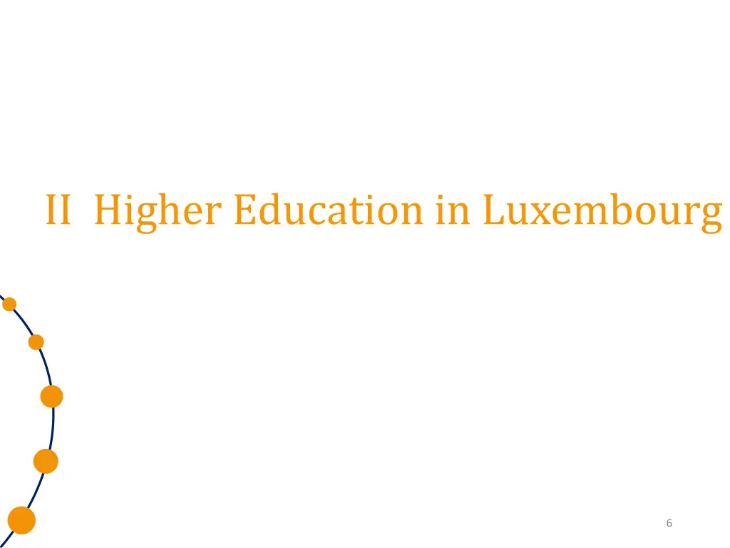 ii higher education in luxembourg