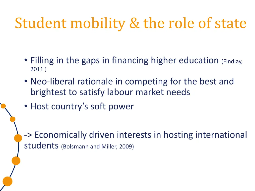 student mobility the role of state