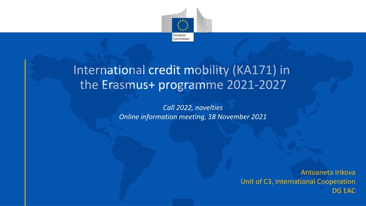 international credit mobility ka171