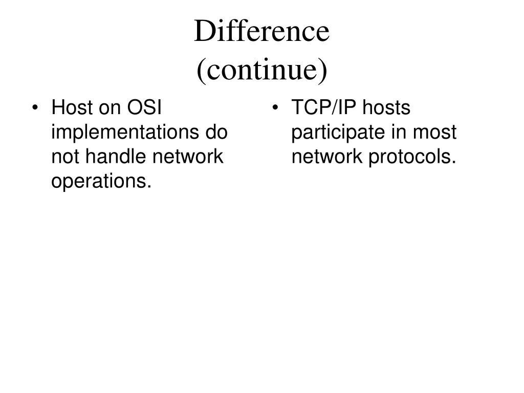 difference continue 2