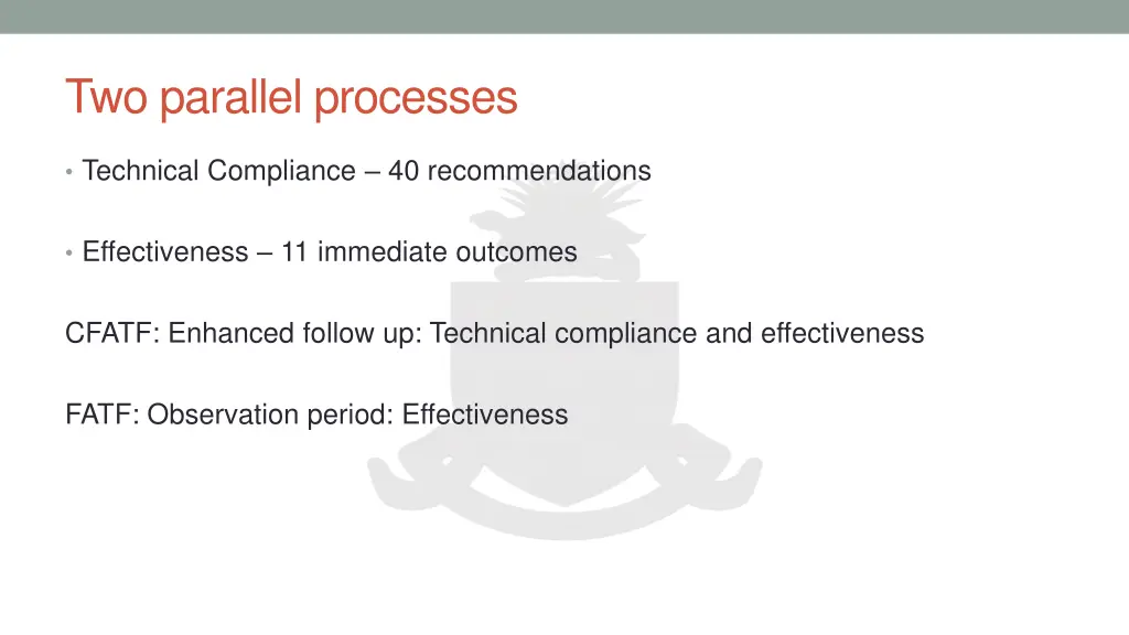 two parallel processes