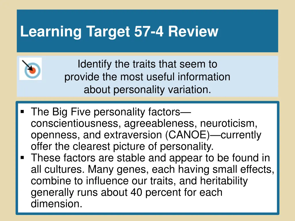 learning target 57 4 review