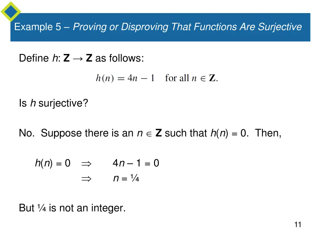 example 5 proving or disproving that functions 1