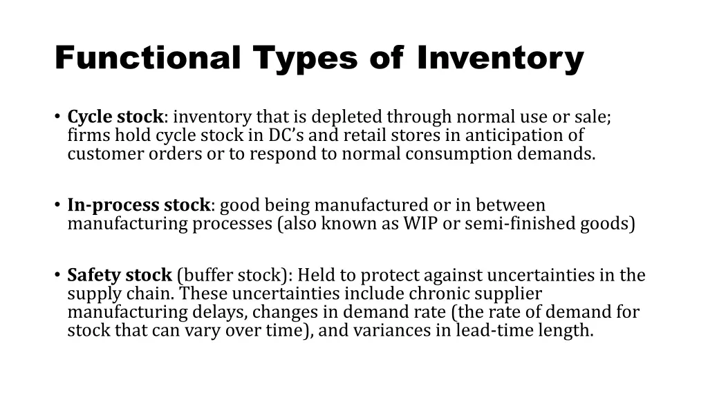 functional types of inventory 1