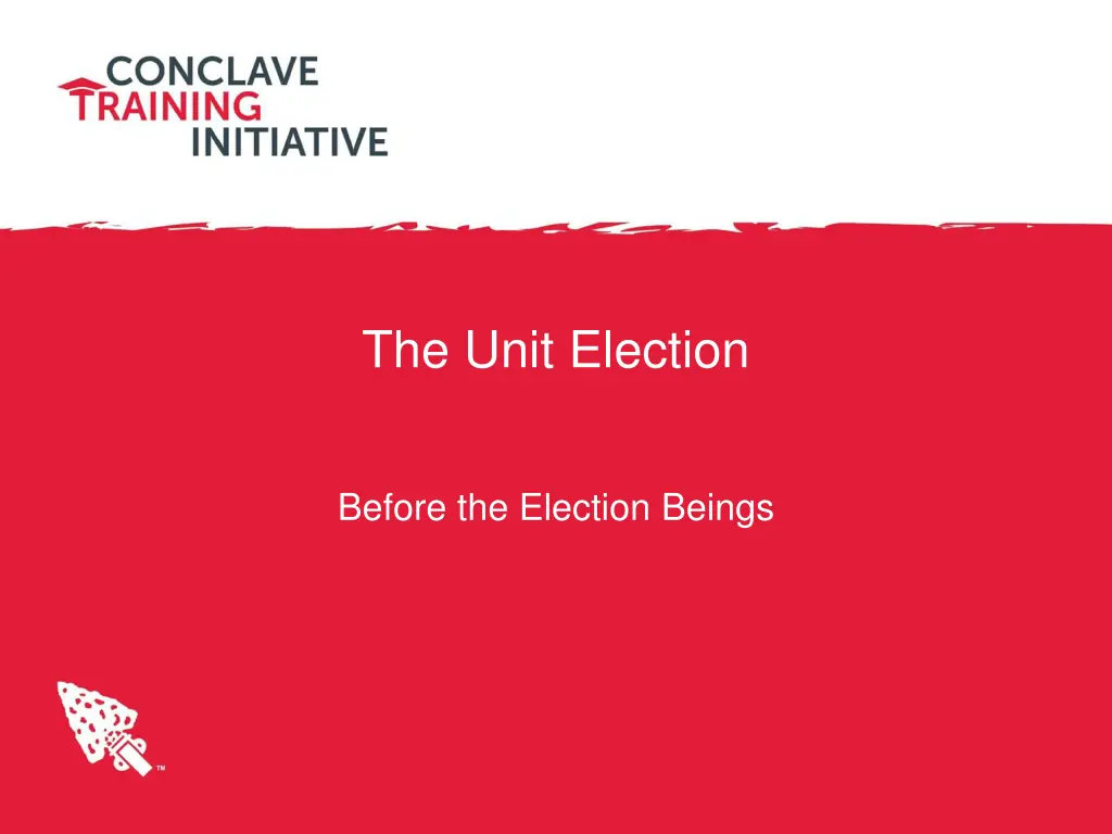 the unit election