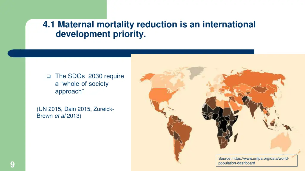 4 1 maternal mortality reduction