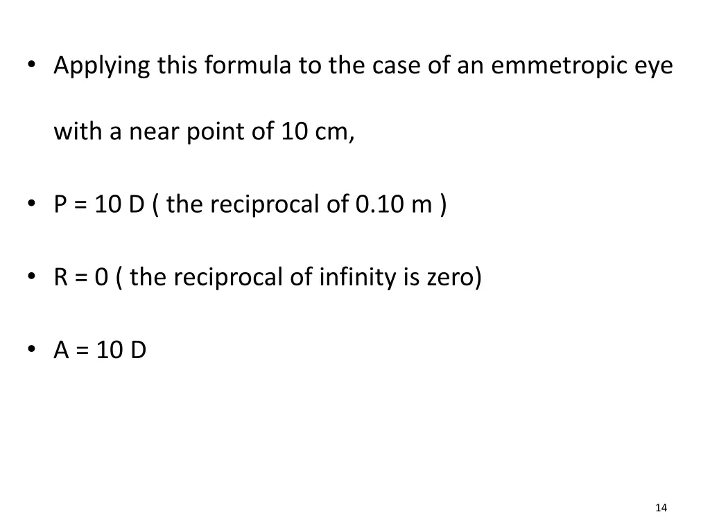 applying this formula to the case