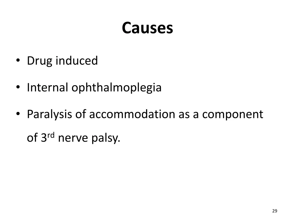 causes