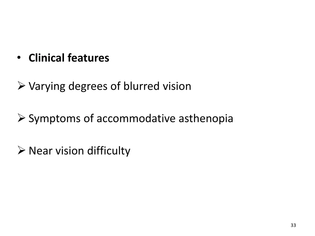 clinical features 1