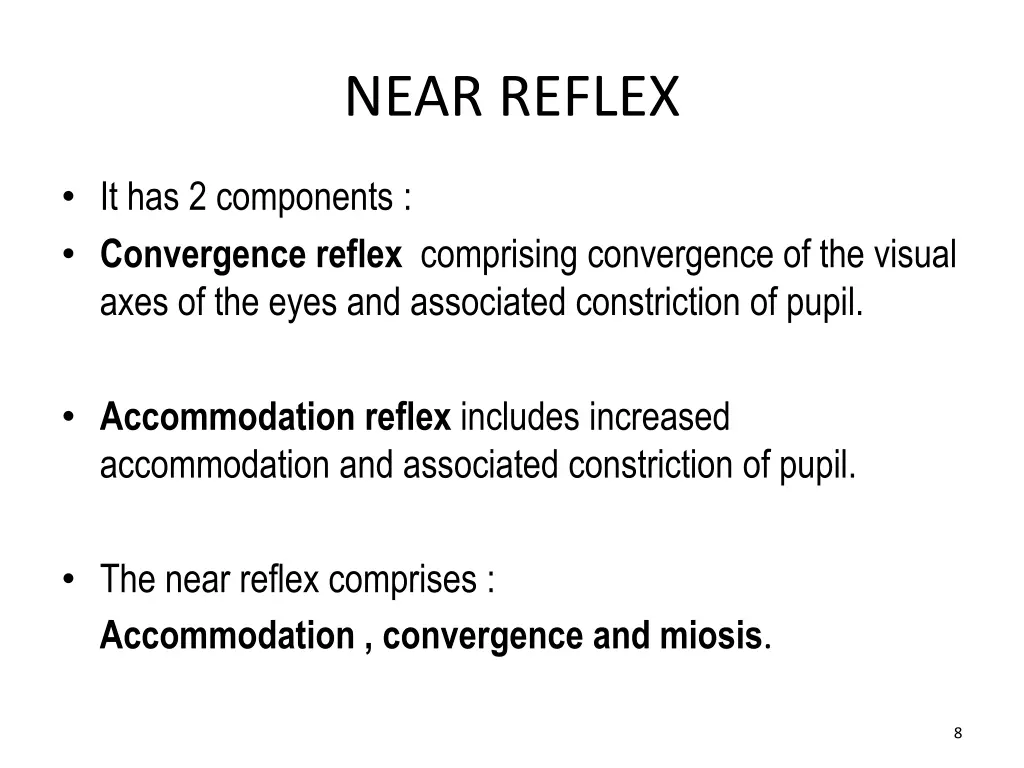 near reflex