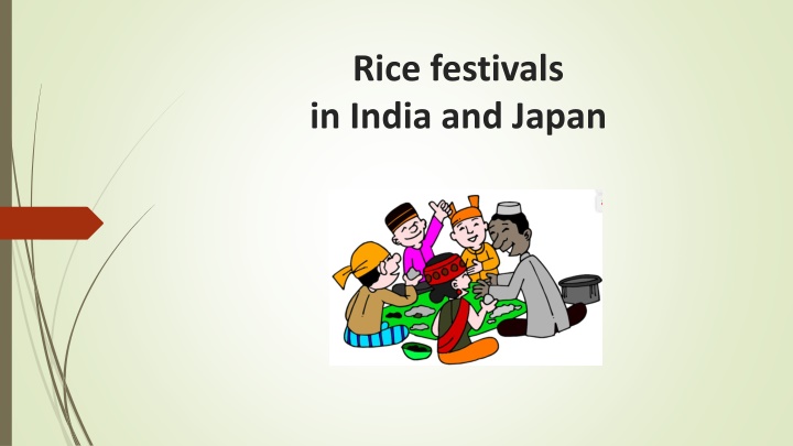 rice festivals in india and japan