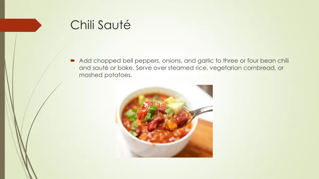 chili saut