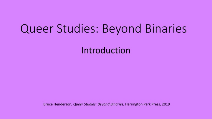 queer studies beyond binaries