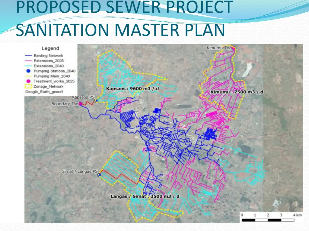 proposed sewer project sanitation master plan