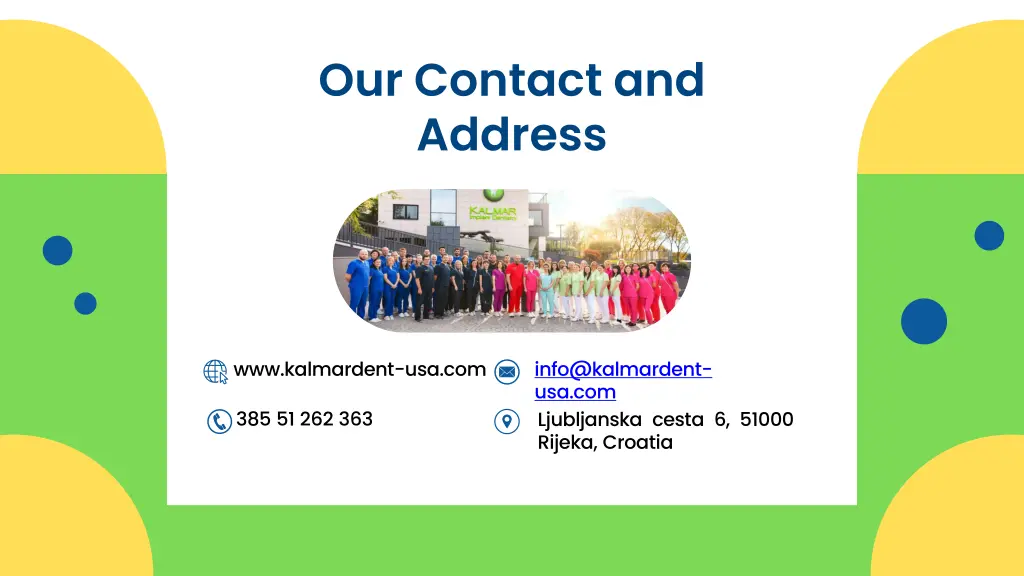 our contact and address