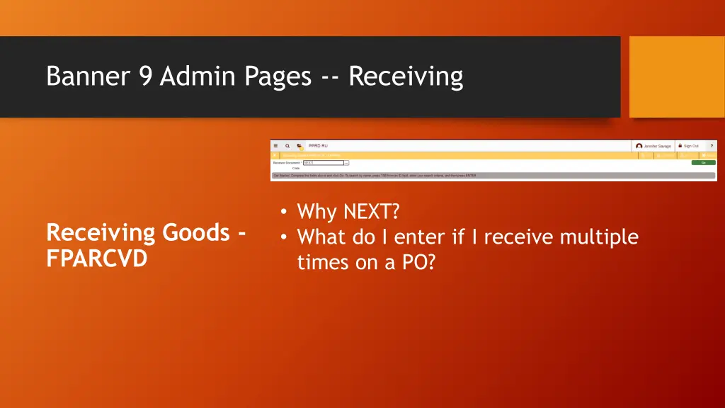 banner 9 admin pages receiving